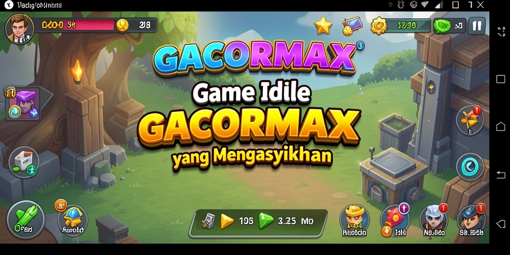 Tampilan gameplay GACORMAX yang menawan dan interaktif.