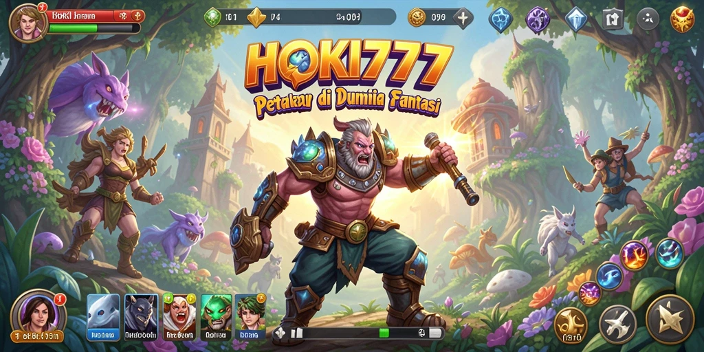 Tangkapan layar gameplay yang menakjubkan dari HOKI777.